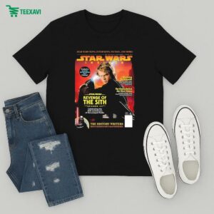 Star Wars Insider Cover Revenge Of The Sith Episode Iii Celebrating The 20th Anniversary April 29th 2025 The History Writers T-Shirt