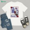 Samurai Vs Oni Demon Conquer The Weights Conquering Barbell T-Shirt