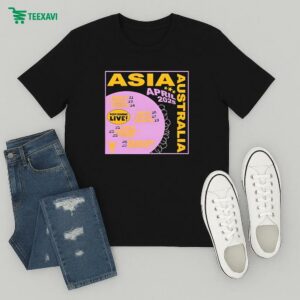 State Champs Australia And Asia Tour Dates 2025 T-Shirt