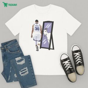 Stephen Curry Goat Mirror T-Shirt