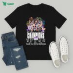 Stockton Kings 2024 2025 Nba G League Thank You For The Memories Signatures T-Shirt