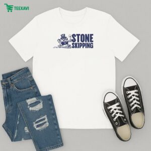 Stone Skipping Mackinac Island Splash T-Shirt