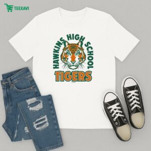 Stranger Things Hawkins High School Tigers T-Shirt
