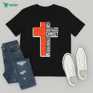 Syracuse Orange I Can Do All Things Through Christ All Things Through Who Strengthens Me T-Shirt