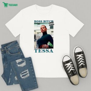 Tessa Boss Bitch Homage Queen T-Shirt