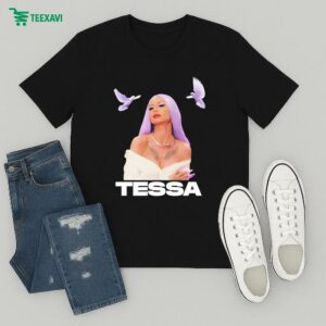Tessa Galaxy Økologisk Doves T-Shirt