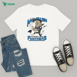 Tetairoa Mcmillan Carolina Panthers Caricature Signature T-Shirt