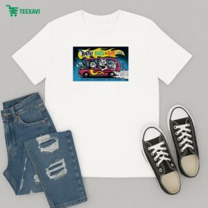 The Aquabats! Bats! The Koffin Kats And Mike V And The Rats Tour 2025 T-Shirt