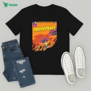 The Day They Came For Our Philly Comics Alien Cheesesteak Abduction T-Shirt