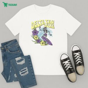 The Delt Ride The Wave Skeleton T-Shirt