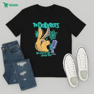 The Dollyrots The Year Of The Bunny Tour 2023 T-Shirt