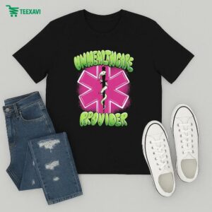 The Fat Electrician Unhealthcare Provider Graffiti T-Shirt