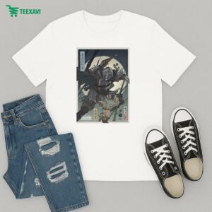 The Mandalorian And Grogu Baby Yoda Star Wars Celebration Japan 2025 Badge Art Final Reveal Characters T-Shirt