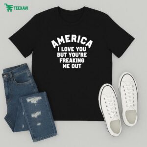 The Menzingers America I Love You But You’re Freaking Me Out T-Shirt