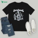The Offspring Supercharged Worldwide In 2025 Japan And Australia Candles Skeletons T-Shirt