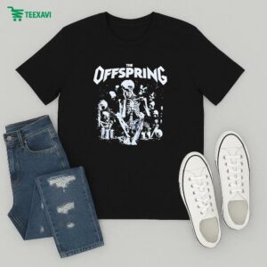 The Offspring Supercharged Worldwide In 2025 Japan And Australia Candles Skeletons T-Shirt