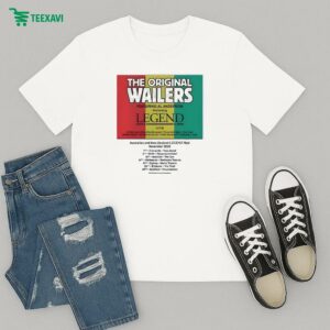 The Original Wailers Ft Al Anderson Legend Tour Dates November 2025 T-Shirt