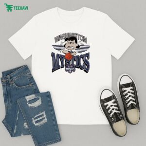 The Peanuts Lucy X Washington Mystics T-Shirt