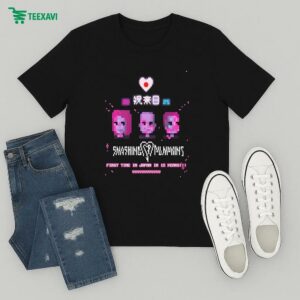 The Smashing Pumpkins Back To Japan This September 2025 Pixel Artwork By Miyulilly First Time In Japan In 12 Years T-Shirt
