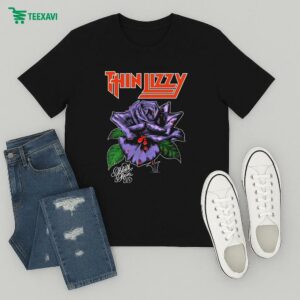 Thin Lizzy Black Rose T-Shirt