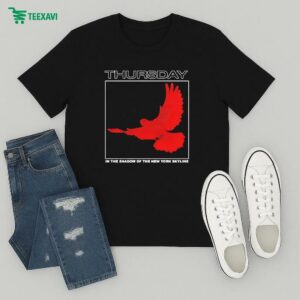 Thursday In The Shadow Of The New York Skyline Dove T-Shirt