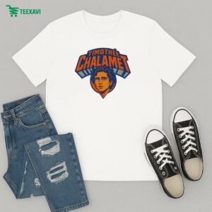 Timothée Chalamet New York Knicks Actor T-Shirt