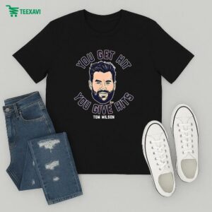 Tom Wilson You Get Hit You Give Hits T-Shirt
