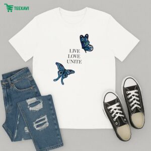Tomorrowland Live Love Unite Stairway Butterfly T-Shirt