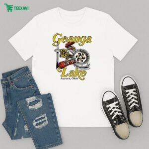 Travis Kelce Wearing Geauga Lake Amusement Park T-Shirt