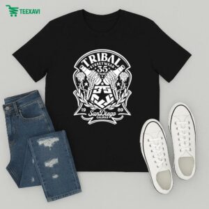 Tribal Gear Bottles San Diego Califas 1989 Streetwear 35 Years T-Shirt