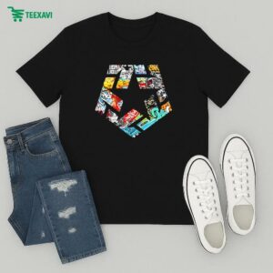 Tribal Gear Pattern T-star T-Shirt