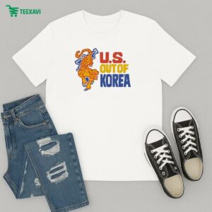 Us Out Of Korea Tiger T-Shirt