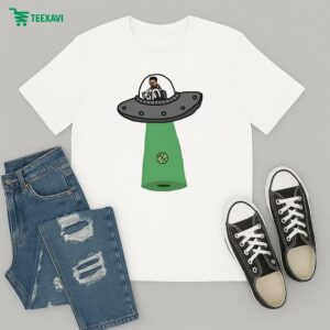 Victor Wembanyama Wemby Alien Ufo Basketball T-Shirt