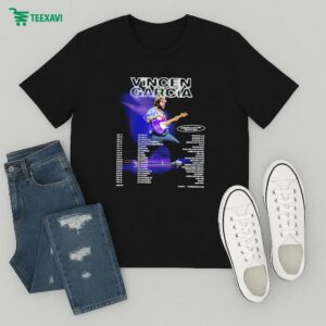 Vincen Garcia Summer And Autumn Tour 2025 Dates T-Shirt