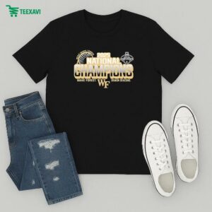Wake Forest Demon Deacons University Ncaa Di Men’s Tennis 2025 National Champions T-Shirt