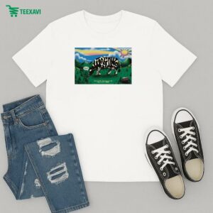 Wallows May 1 2025 Tour Sacramento, Ca Cow T-Shirt