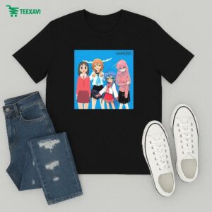 Weezer The 4 Popular Anime Girls T-Shirt