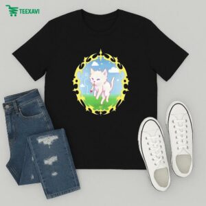 Where’s Your Head At Cat K45ink Cigarettes T-Shirt