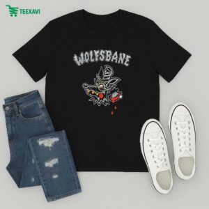 Wolfsbane Tough As Steel Uk Tour 2023 T-Shirt