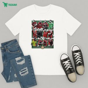 Wrexham Afc Back-to-back-to-back Promotion Champions 2025 Efl Championship League T-Shirt