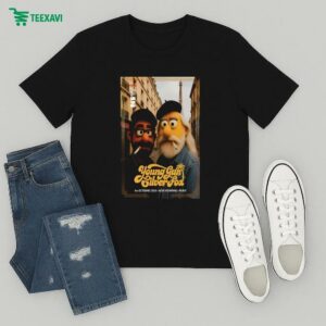 Young Gun Silver Fox New Morning Paris Tour 2025 Cigarettes T-Shirt