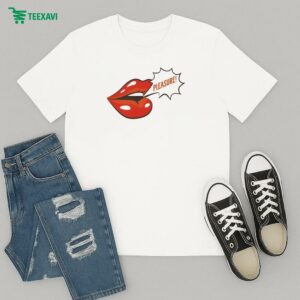 Young Gun Silver Fox Pleasure Lip T-Shirt