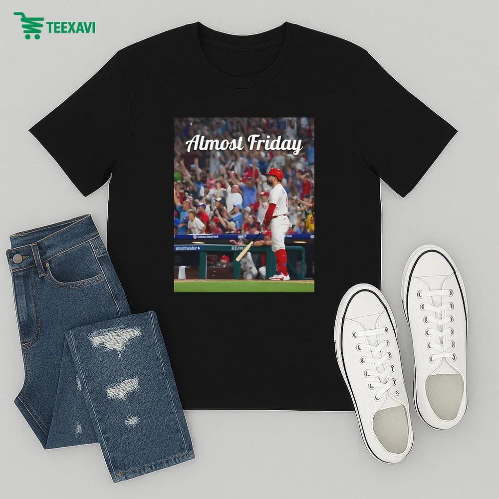 Almost Friday Phillies Kyle Schwarber Grand Slam – T-shirt Almost Friday Phillies Kyle Schwarber Grand Slam – T-shirt