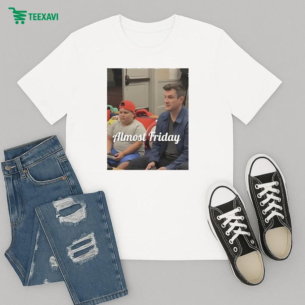 Almost Friday The Rizzler Video Game – T-shirt Almost Friday The Rizzler Video Game – T-shirt