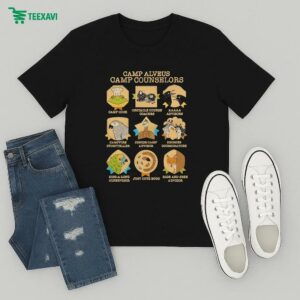 Alveus Sanctuary Summer Camp Alveus Camp Counselors T-Shirt