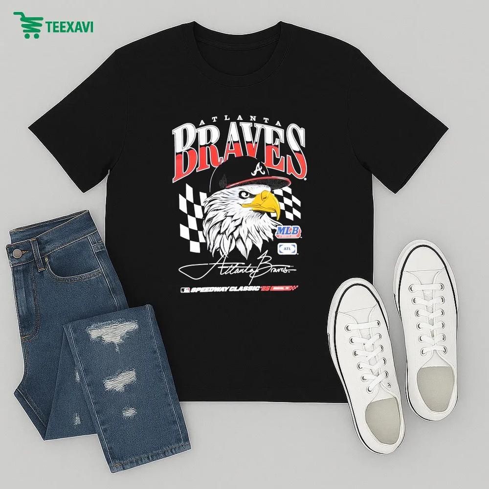 Atlanta Braves MLB Speedway Classic 2025 Eagle – T-shirt Atlanta Braves MLB Speedway Classic 2025 Eagle – T-shirt