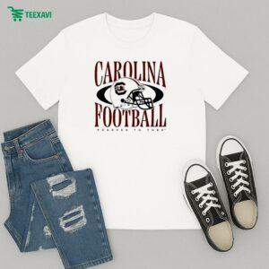 Carolina Gamecock Football Forever To Thee Helmet Logo T-Shirt