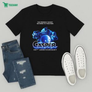 Casper Movie The Friendly Ghost Returns To Theaters On October 3 2025 Celebrate 30th Anniversary T-Shirt