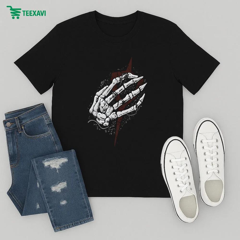 Clayman Heartless Skeleton Hand – T-shirt Clayman Heartless Skeleton Hand – T-shirt