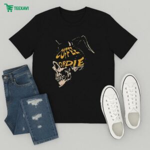 Coffee Or Die Dog Days Of Summer Black Rifle Coffee Skull T-Shirt